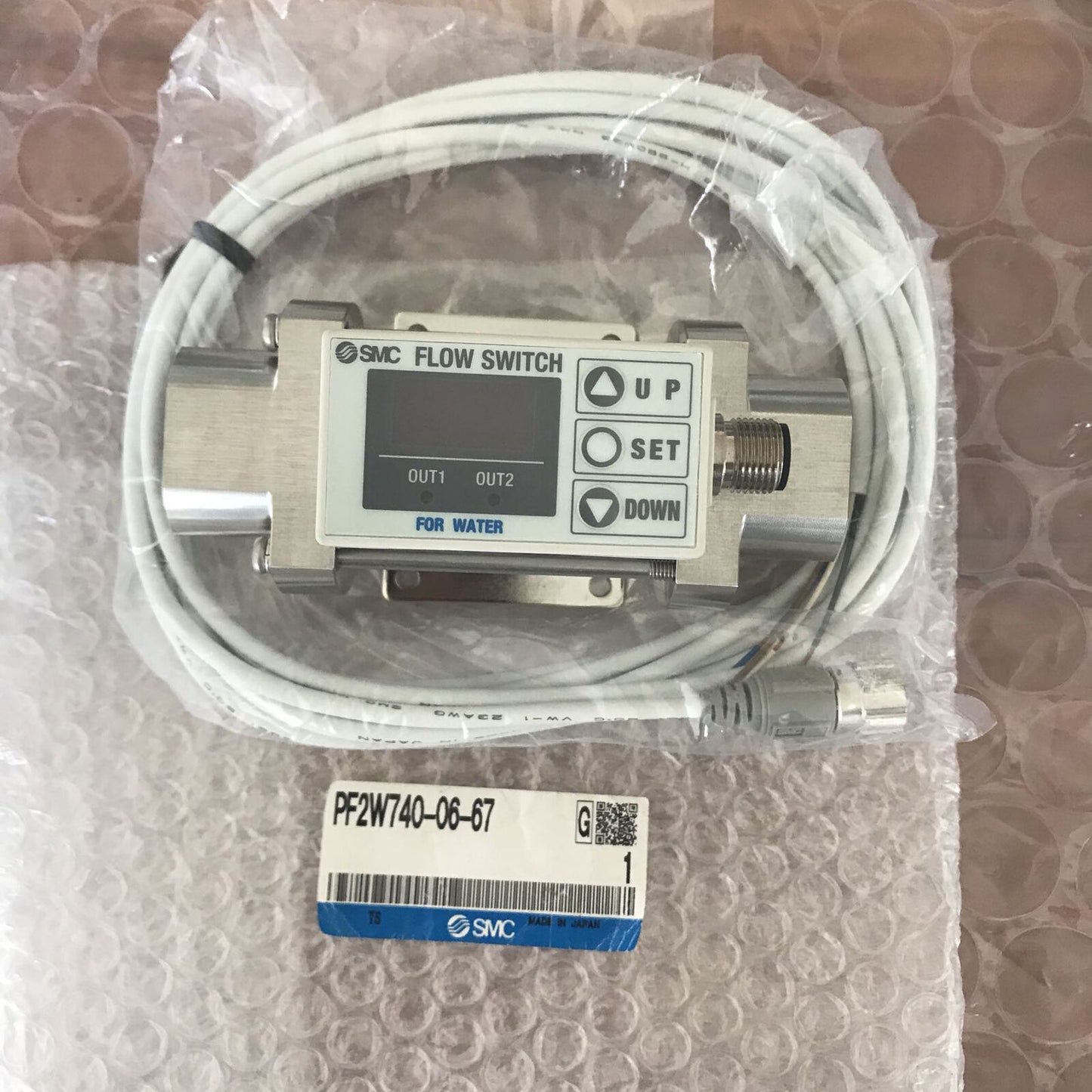 New ONE SMC PF2W740-06-67 Flow Switch ONE Year - ONE