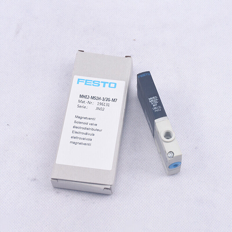 FESTO MHE2-MS1H-3/2G-M7 196131 AIR SOLenoid VALVE 1 Piece - FESTO