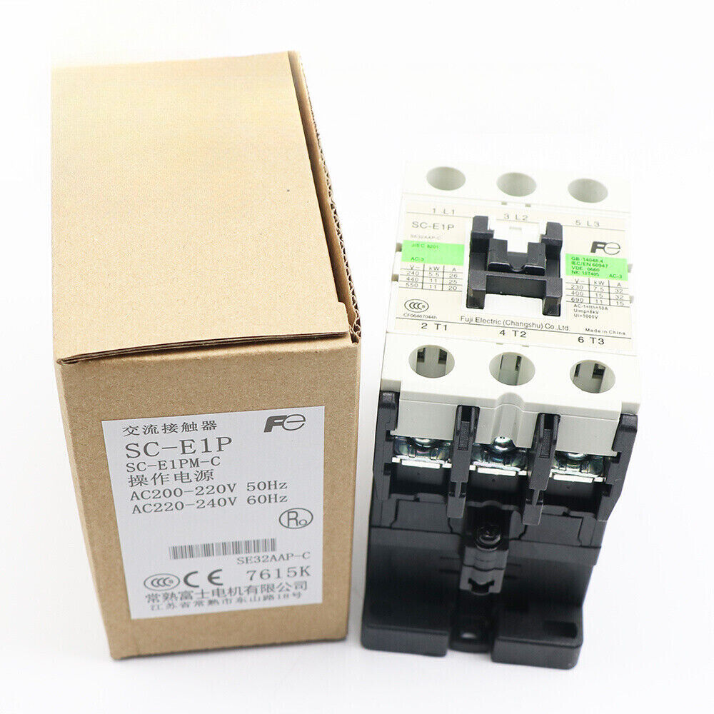 new Fuji SC-E1P 220V Contactor SCE1P 1Pcs. - FUJI