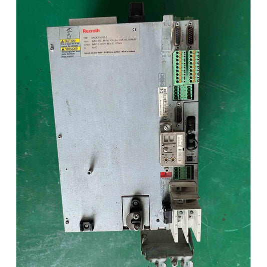 used one Rexroth Drive DKC02.3-200-7-FW Servo Drives fast Ship - REXROTH