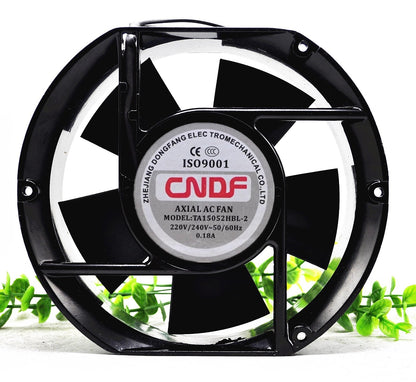 CNDF TA15052HBL-2 17251 220V/240V 0.18A 17CM Axial Cooling Fan