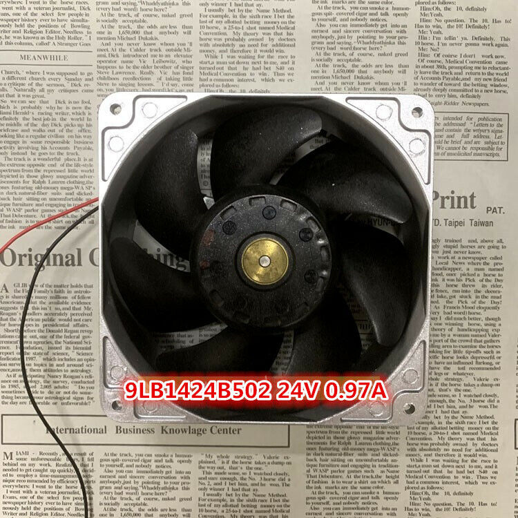 new Sanyo SANACE140L 9LB1424B502 24V 0.97A 14050 aluminum frame axial fan - SANYO