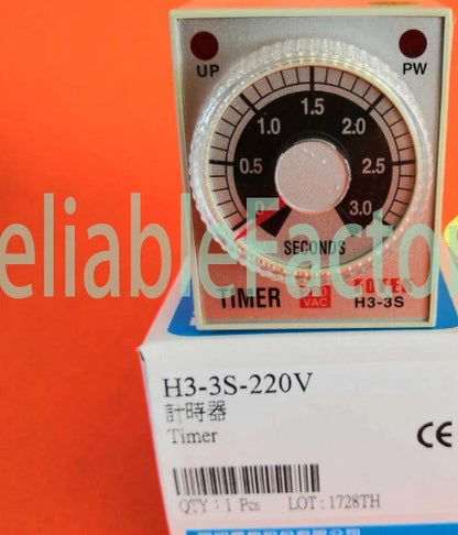 1pc FOTEK H3-3S-220V Time relay free shipping &R1