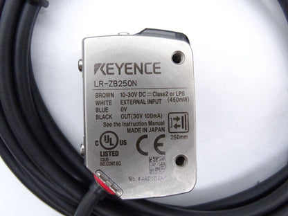 KEYENCE LR-ZB250N SENSOR - KEYENCE CORP