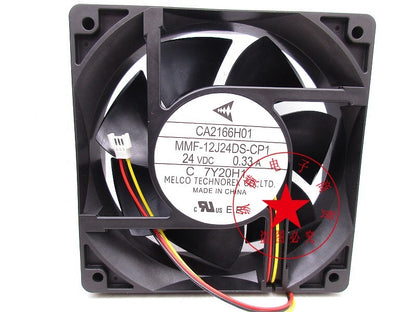 Mitsubishi CA2166H01 MMF-12J24DS-CP1 24V 0.33A 12cm Cooling Fan