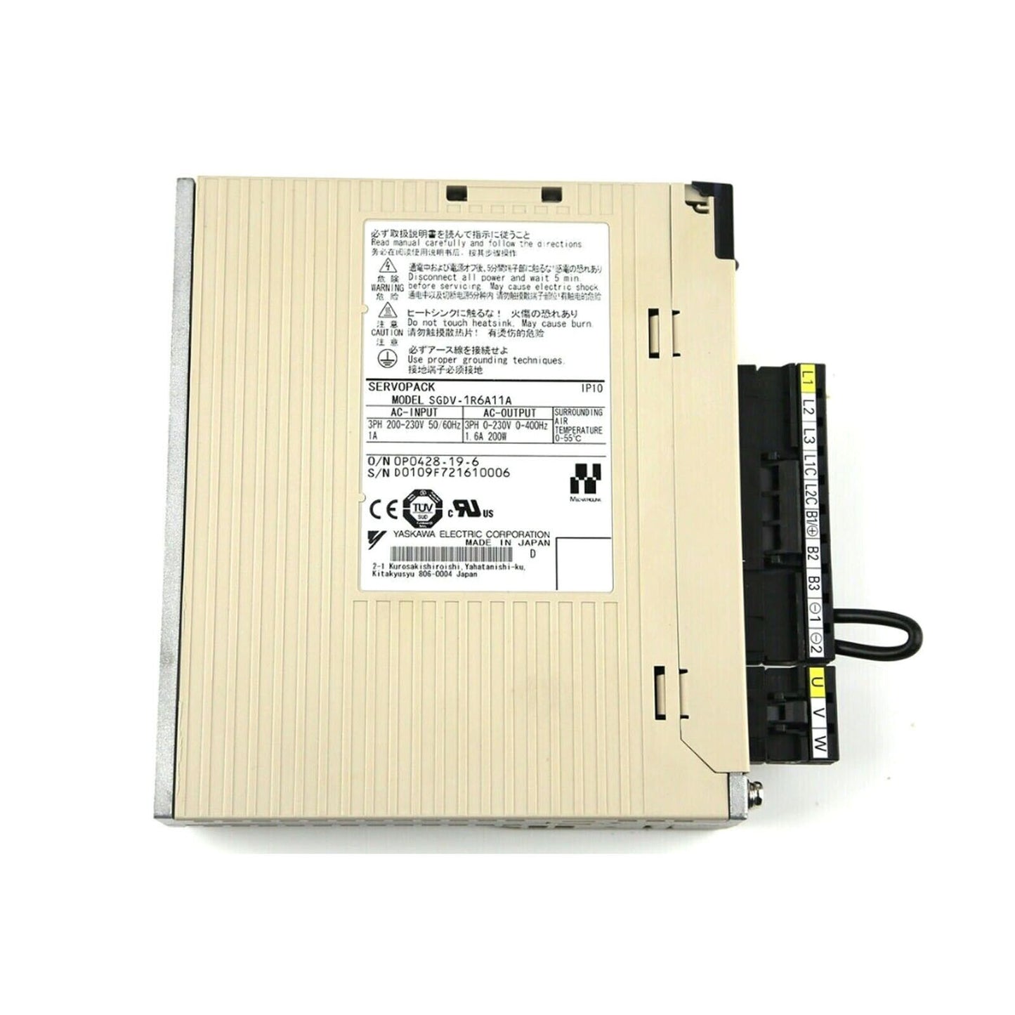 new In Box YASKAWA SGDV-1R6A11A Servo Drive - YASKAWA