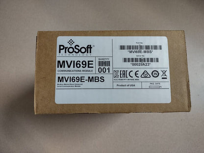 NEW Unopened PROSOFT MVI69E-MBS Modbus Serial Enhanced Communication Module - PROSOFT