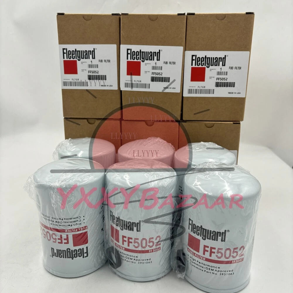 6PCS FF5052 Cummins Fleetguard Replacement FF42000 4990879 BF788 P550440