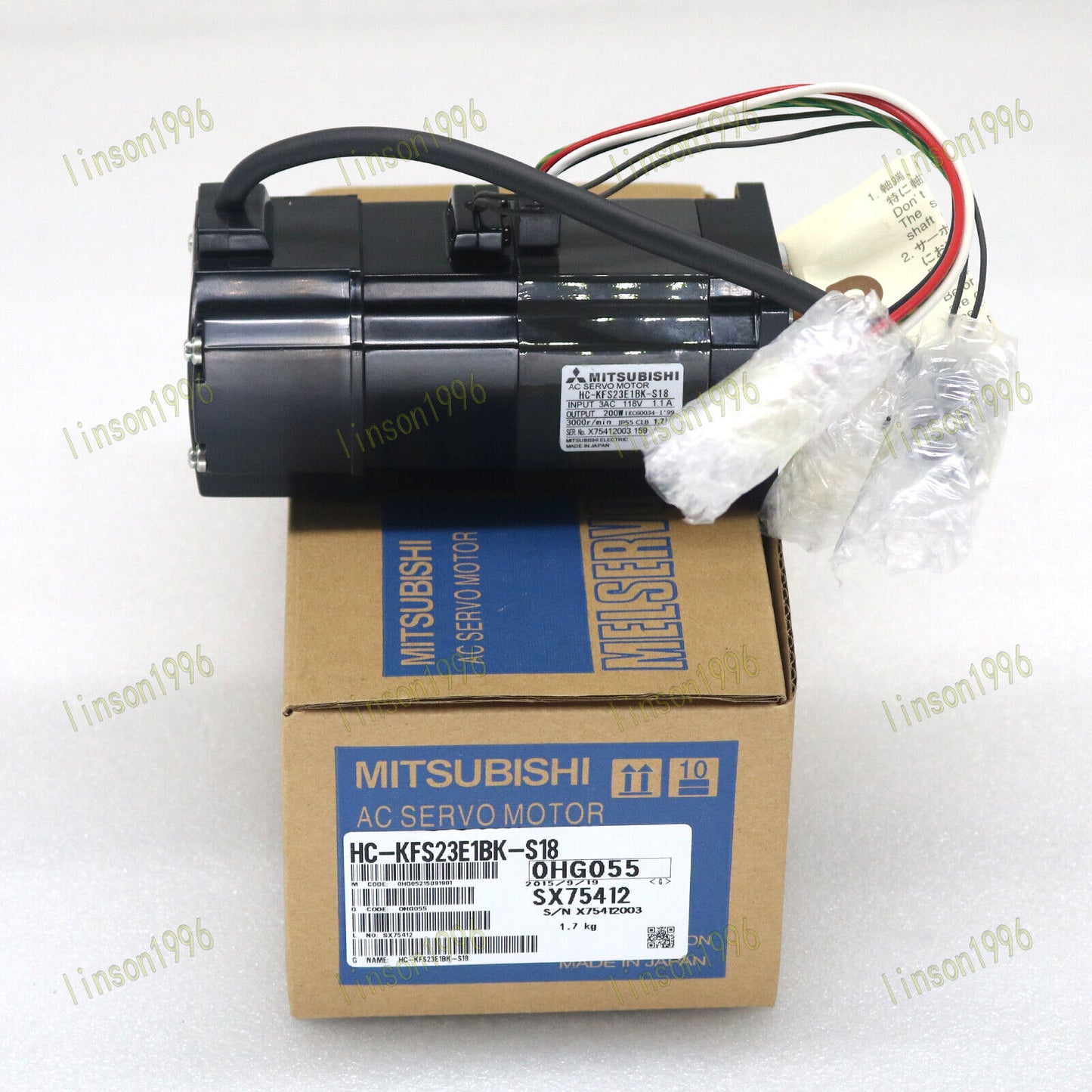 Mitsubishi AC Servo Motor in Box - MITSUBISHI