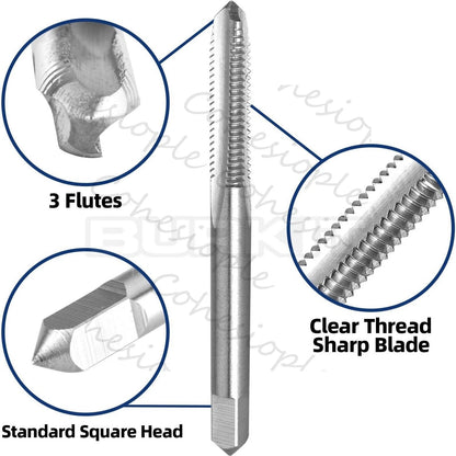 M4 X 0.7 Tap and Die Set Right Hand, M4X0.7 Machine Tap and Round Die