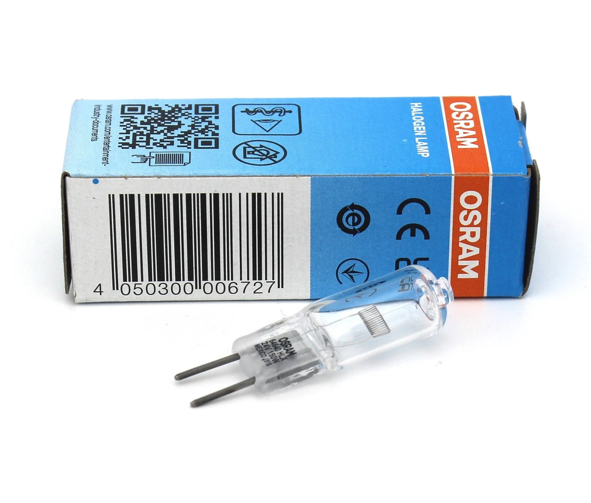 10pcs optics bulbs medical lamp G6.35 Osram 64640 HLX FCS 24V 150W light Fast