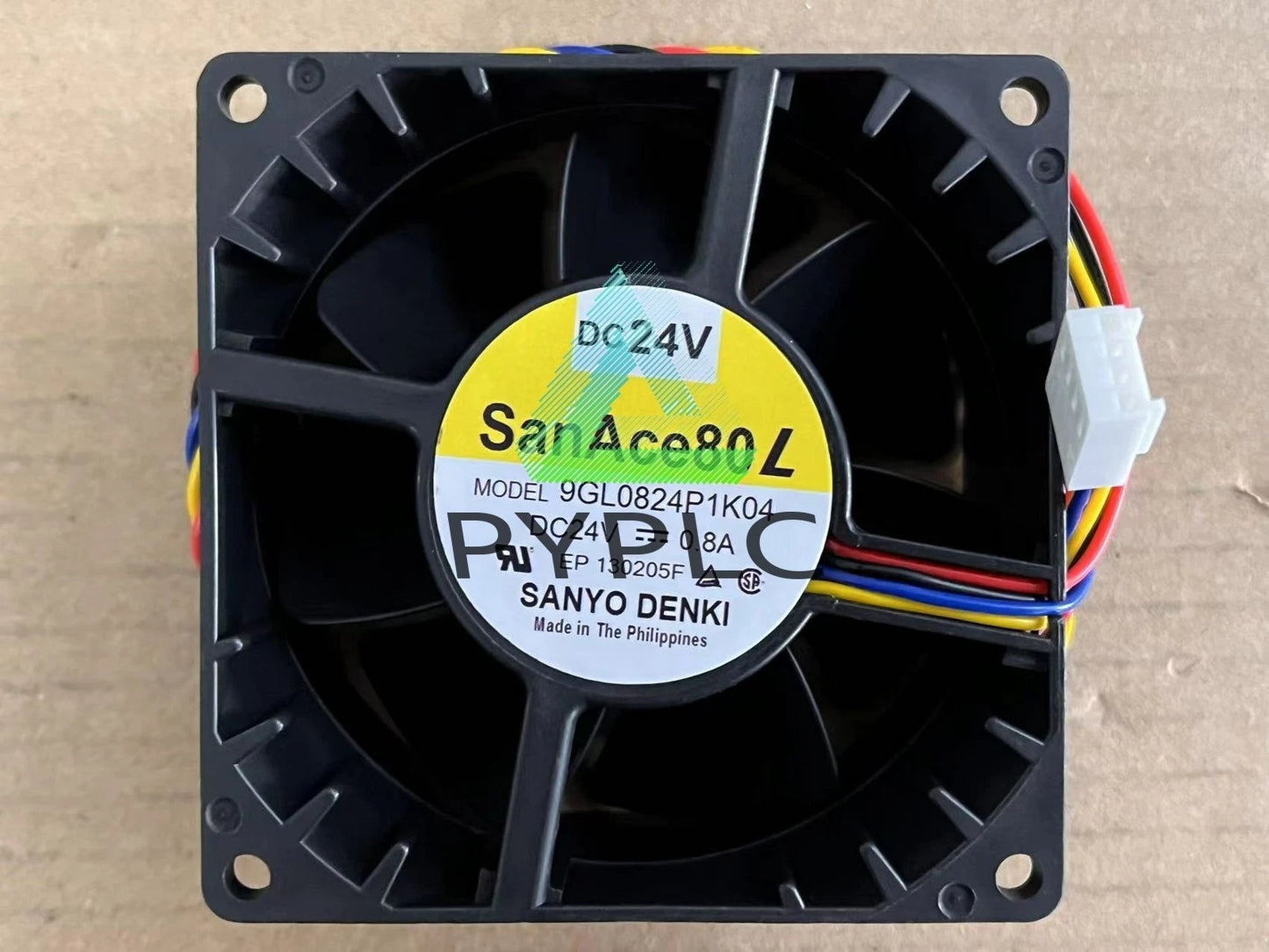 1pc San Ace 80L 9GL0824P1K04 24V 0.8A 8038 8CM Cooling Fan~
