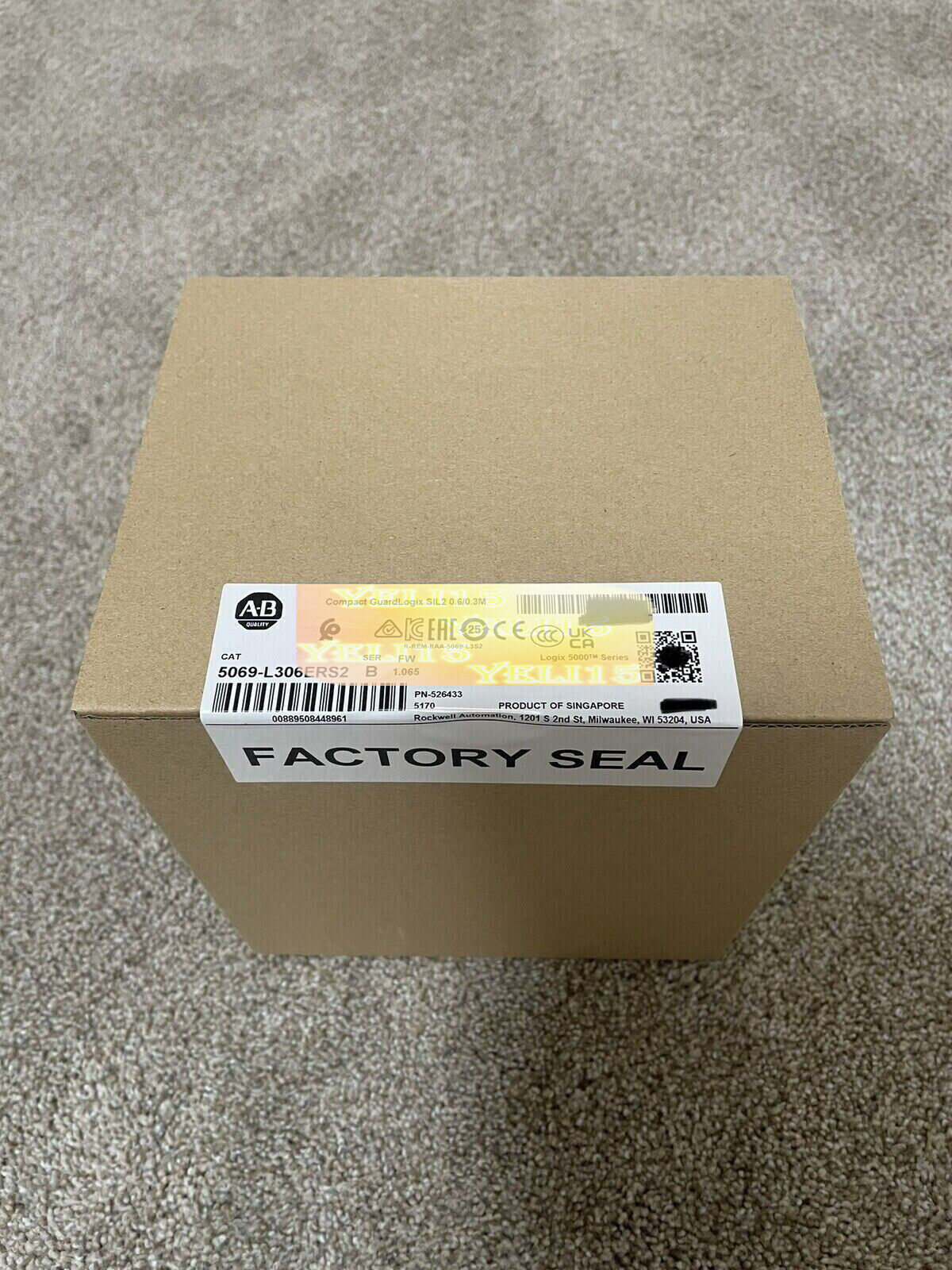 AB 5069-L306ERS2 Compact GuardLogix5380 Safety Controller Fast Ship - GUARDLOGIX