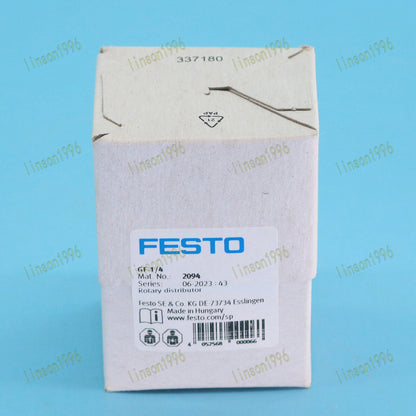 new Festo Rotary Distributor GF-1/4 FAST SHIP - FESTO