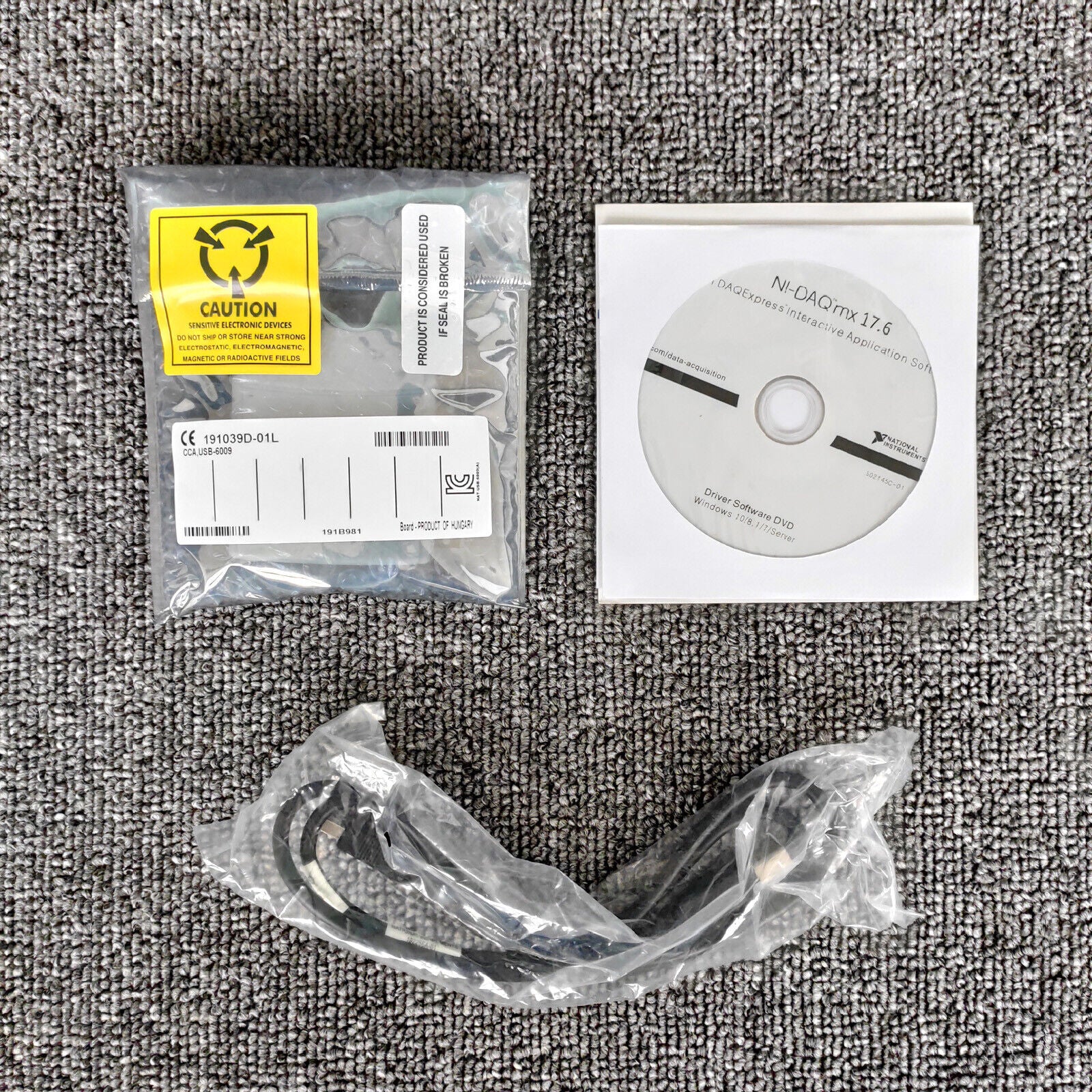 Sealed 14bits 48kS/s Data Acquisition National Instruments USB-6009 779026-01 US - KOEED