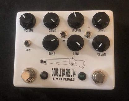 LYR Pedal Overdrive Pedal Stompbox Pedal Guitar Pedal For DOUBLE BARREL V4