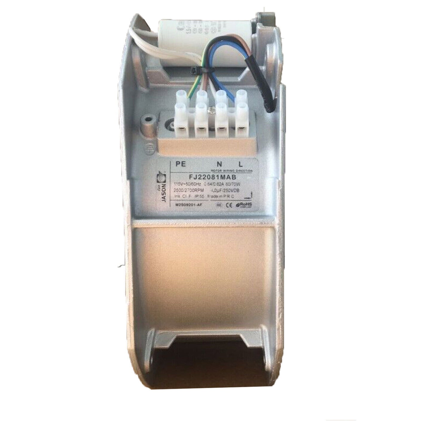 New JasonFan 115V 8.86 in 225x225x80mm Metal Axial Cooling Fan FJ22081MAB 596CFM - JASONFAN