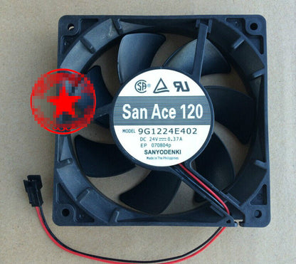 1pcs San Ace 120 9G1224E402 24v 0.37A 12CM 24V high air volume fan