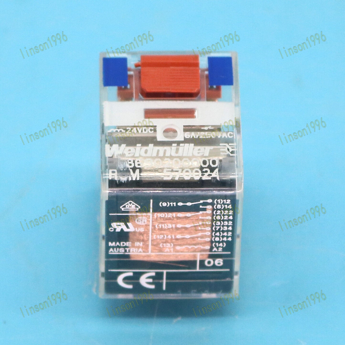 RCM570024 24VDC 14Pins 6A 250VAC Relay Fast Ship - WEIDMULLER