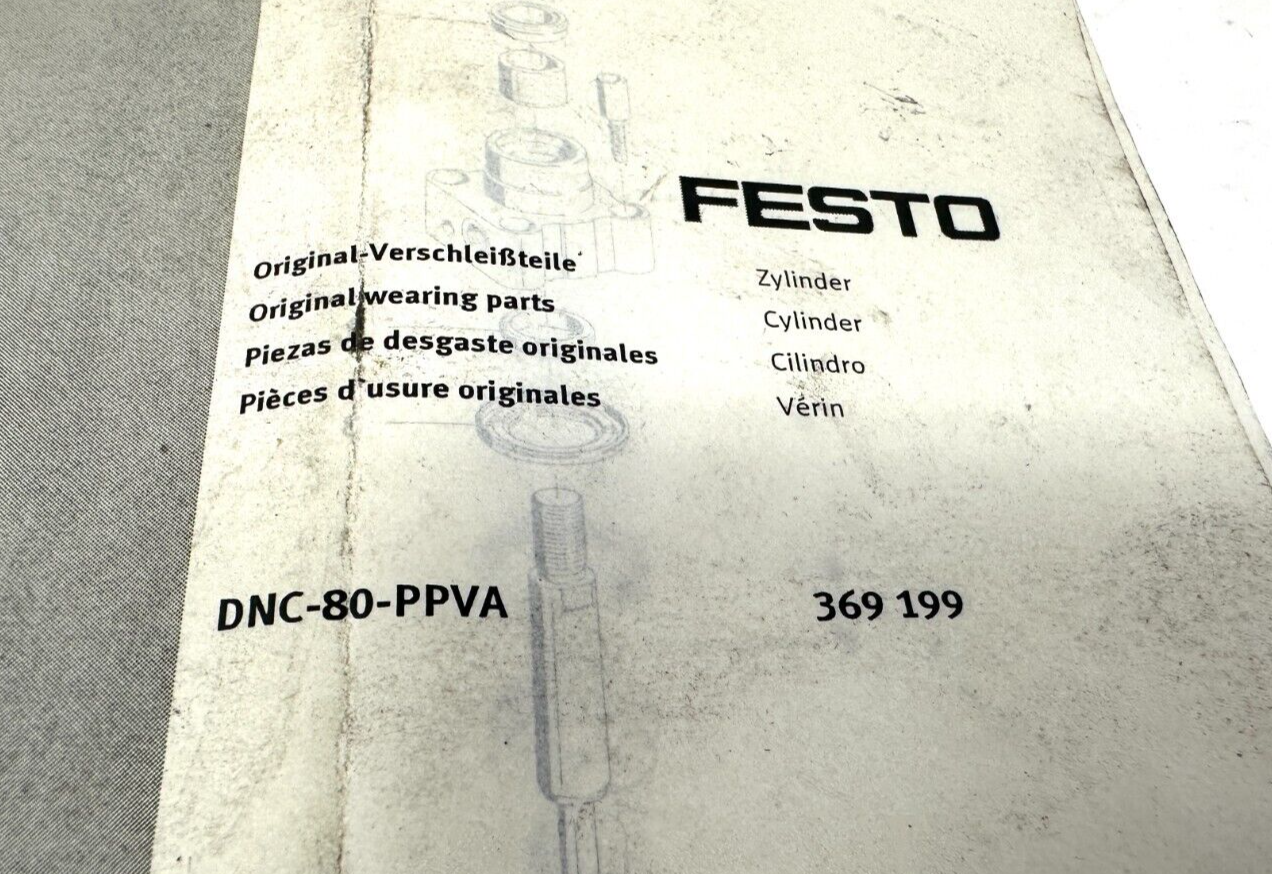 new Festo DNC-80-PPVA Repair Kit 369199