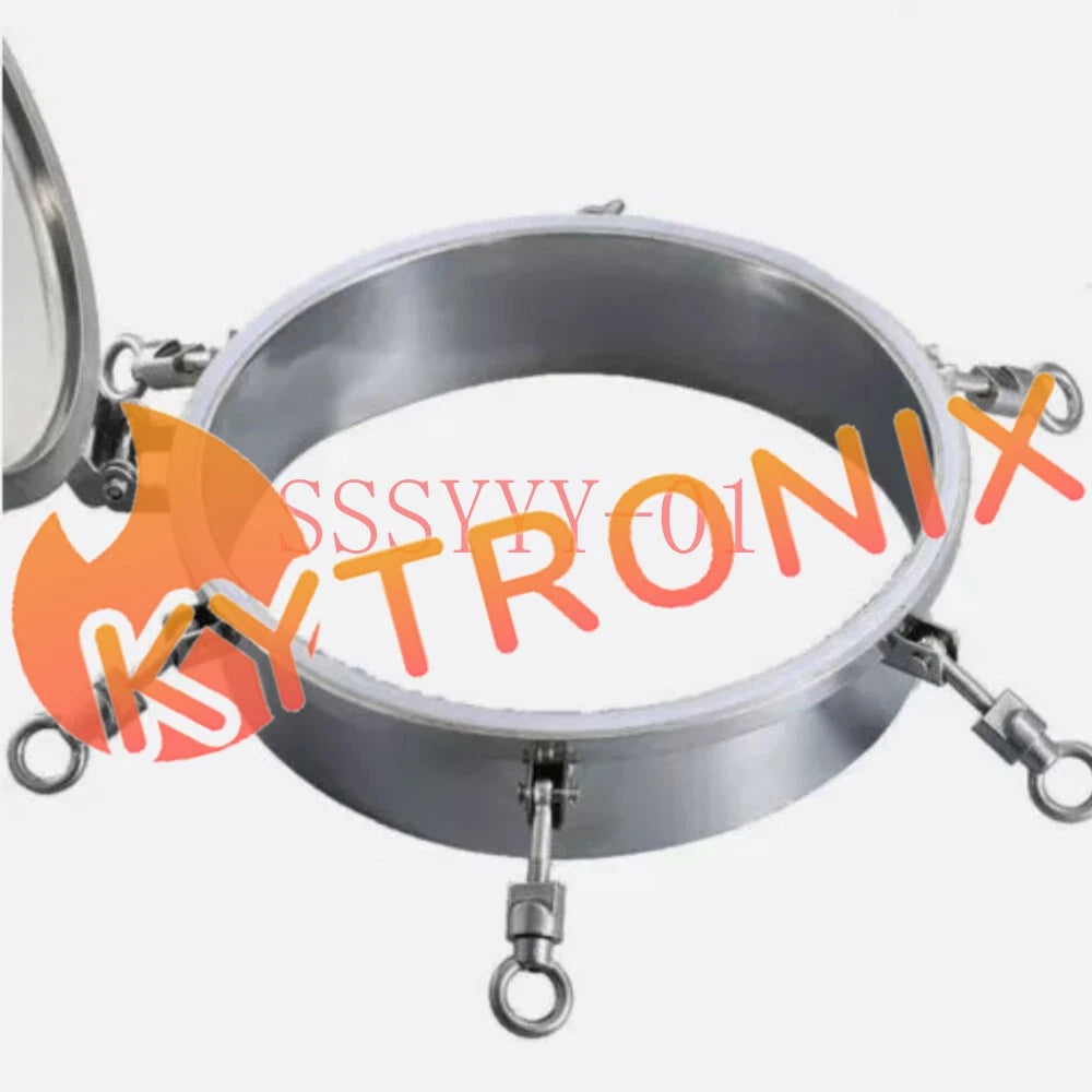 500mm Pressure Circular Manhole Tank Round Manway Cover Sanitary 304