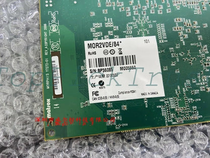 1 PCS Matrox Y7272-01 MOR2VDE/84* capture card