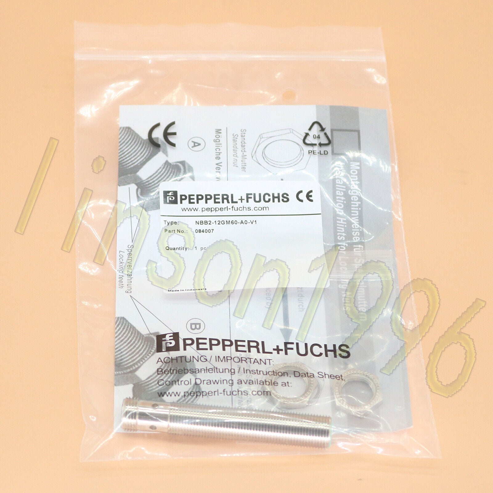 newONEForPepperlFuchsNBB2-12GM60-A0-V1ProximitySensor - PEPPERL+ FUCHS
