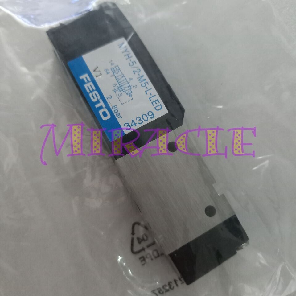 1PC electromagnetic valve MYH-5/2-M5-L-LED 34309 - FESTO