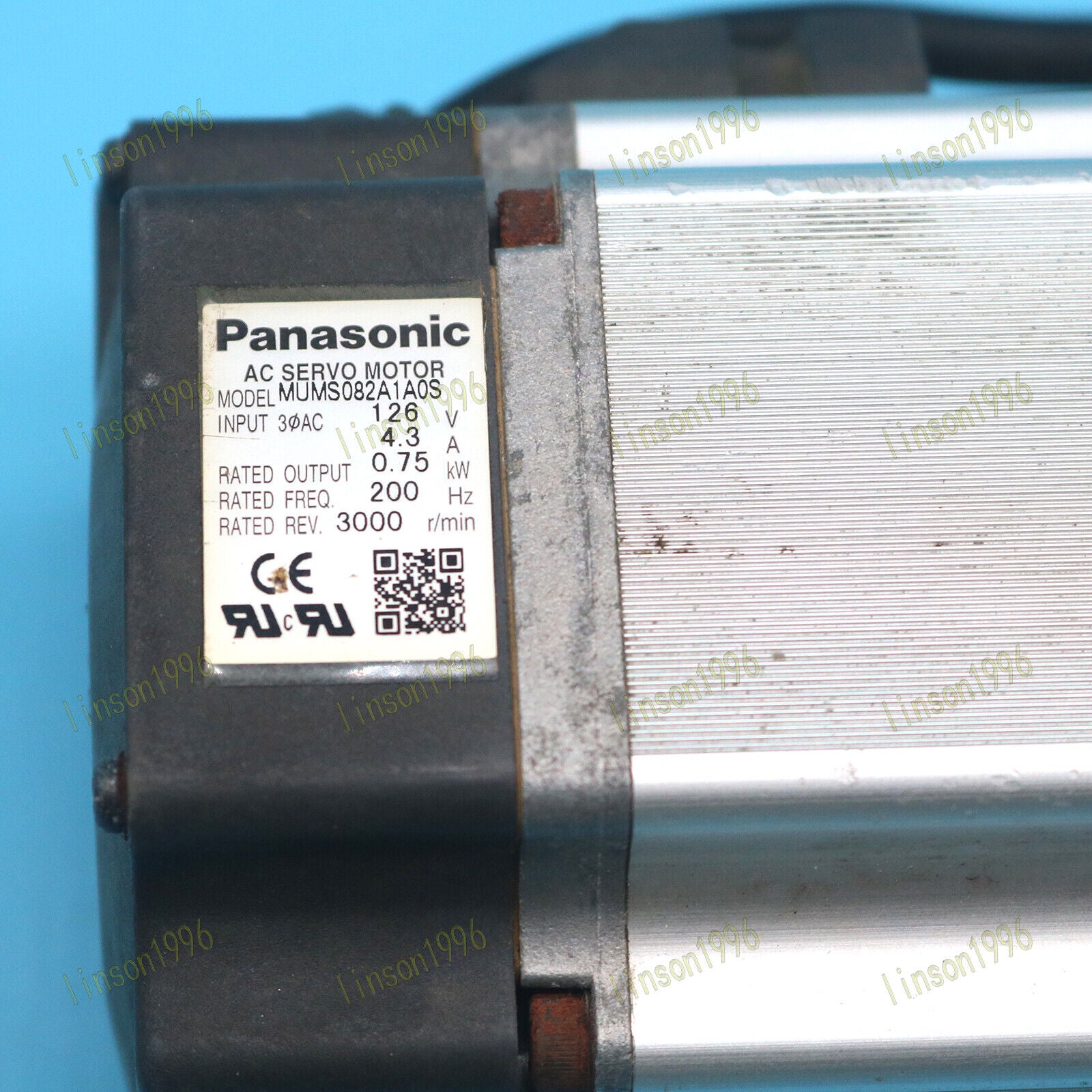 Used Panasonic MUMS082A1A0S Servo Motor - PANASONIC