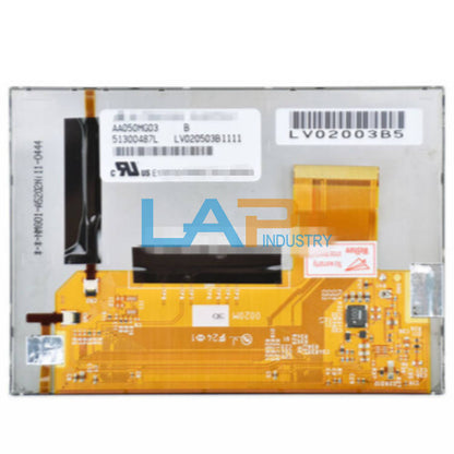 5.0-Inch AA050MG03 LCD Screen Panel with 800x480 Resolution - ALTRONIX