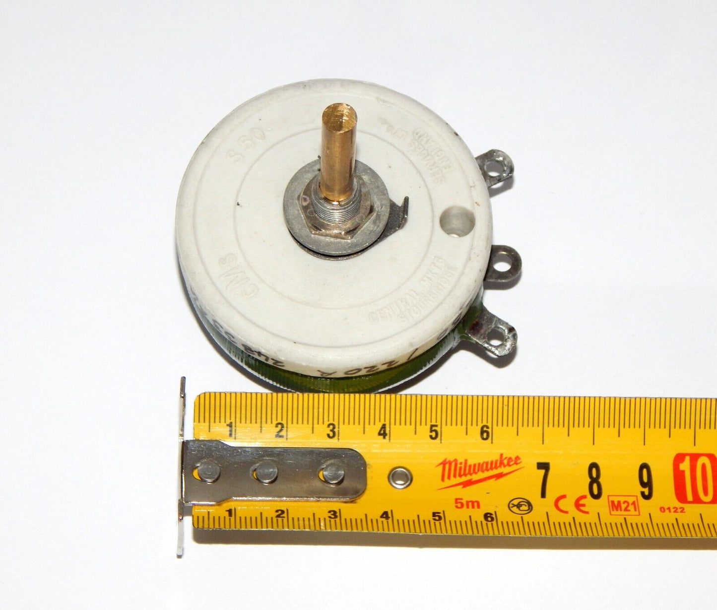 CMs Wirewound Rheostat Potentiometer Variable 220 Ohm - NEW SERVICES LTD