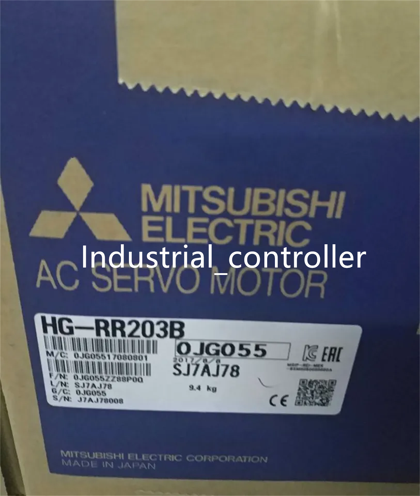 Mitsubishi HG-RR203B Servo Motor - MITSUBISHI