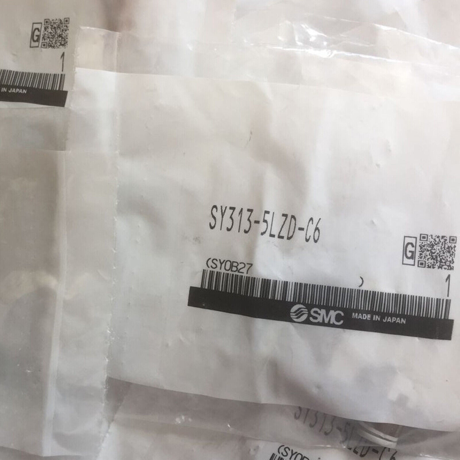 1PCS SMC Solenoid Valve SY313-5LZD-C6 in Bag - SMC