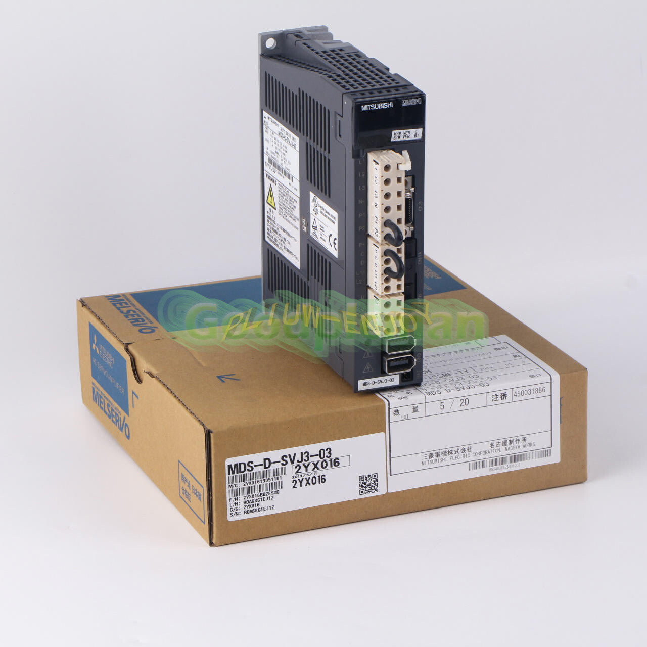 1PCS Mitsubishi Servo Drive MDS-D-SVJ3-03