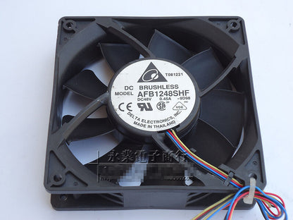 Delta AFB1248SHF 12CM 48V 0.45A 12032 server cooling fan