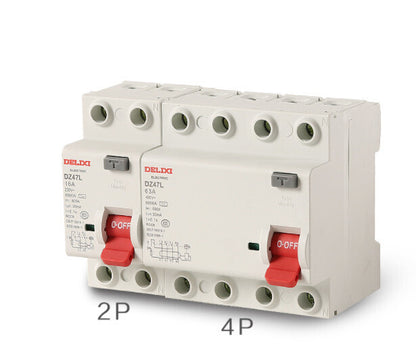 Delixi DZ47L Series Leakage Switch Circuit Breaker  Free Shipping  #DEL