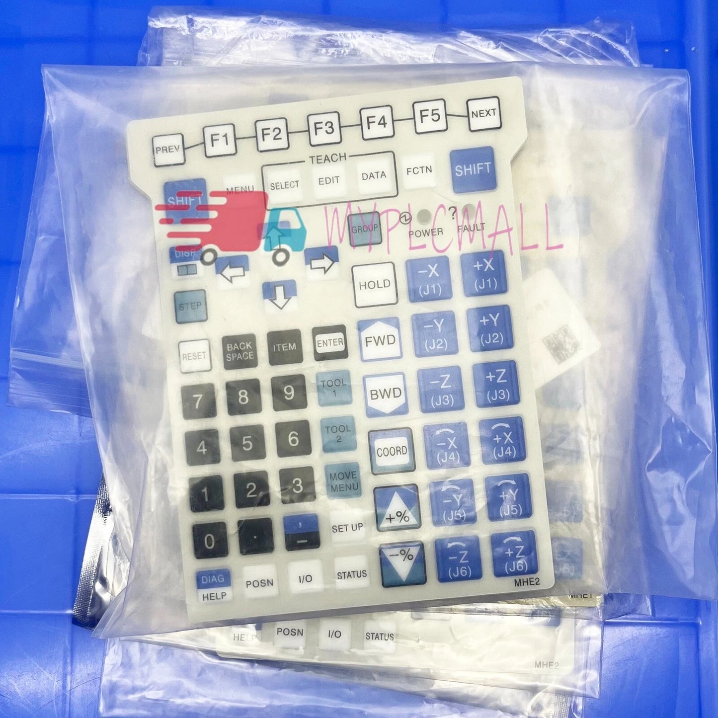 F FANUC A05B-2518-C202#emh teach pendant keyboard MHE2 membrane button film