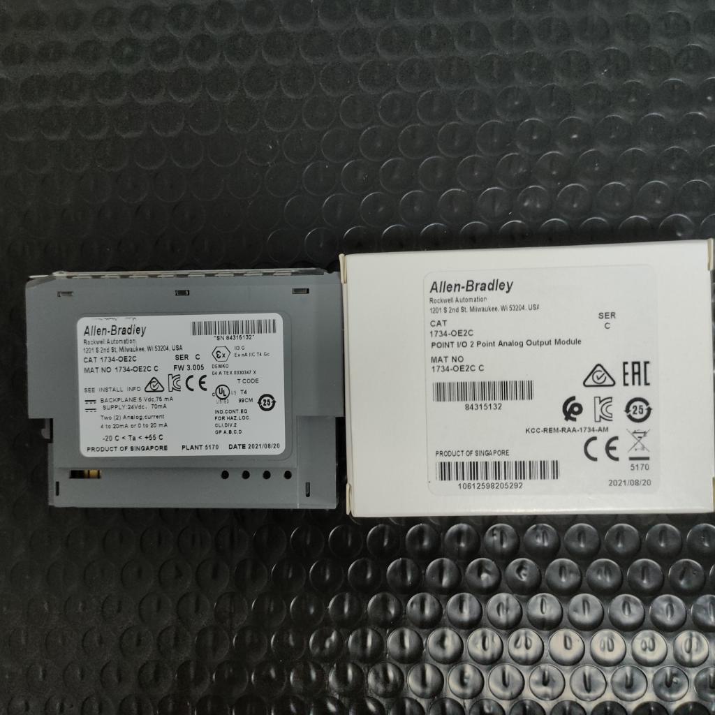 Allen-Bradley 1734-OE2C SER C POINT Analog Output Module - New Factory SEALED - ALLEN-BRADLEY