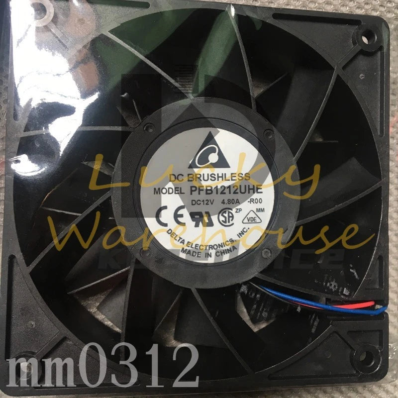Delta PFB1212UHE Fan 120mm 12038 12V 4.8A super large air volume cooling fan