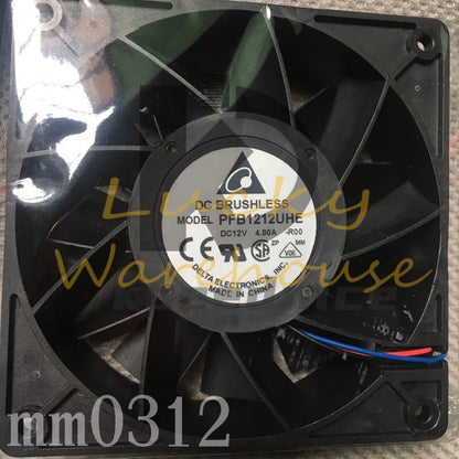 Delta PFB1212UHE Fan 120mm 12038 12V 4.8A super large air volume cooling fan