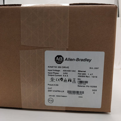 Allen Bradley 2097V34PR6LM Servo Driver Kinetex 350, 2097V34PR6LM - ALLEN BRADLEY