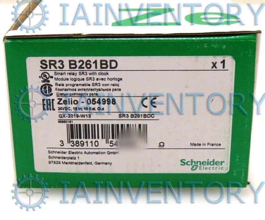 1PC SCHNEIDER SR3B261BD PLC Module Fast - SCHNEIDER