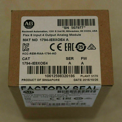 Allen-Bradley 1794IE8XO Input 4 Output Analog Module 1PCS - ALLEN-BRADLEY