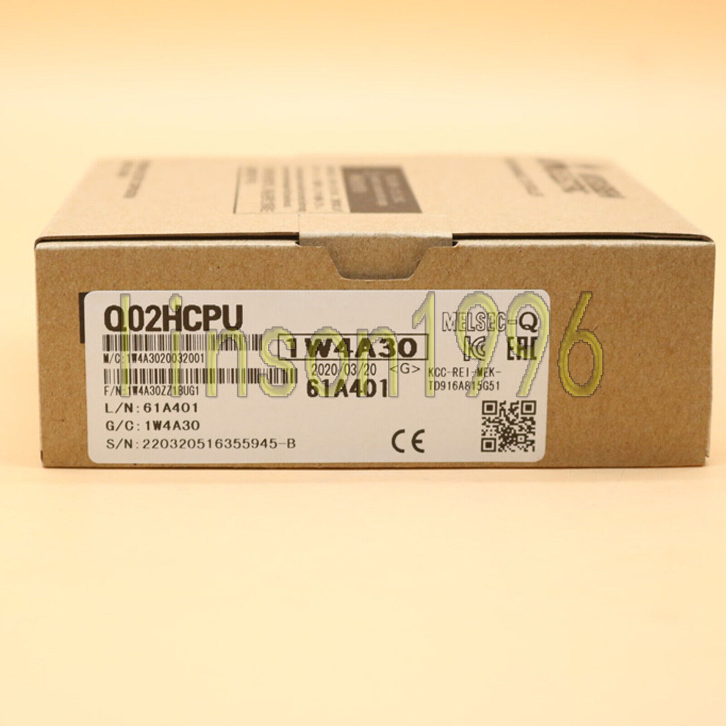 Mitsubishi INBOX Q02HCPU Melsec Q Complete Unit - MITSUBISHI