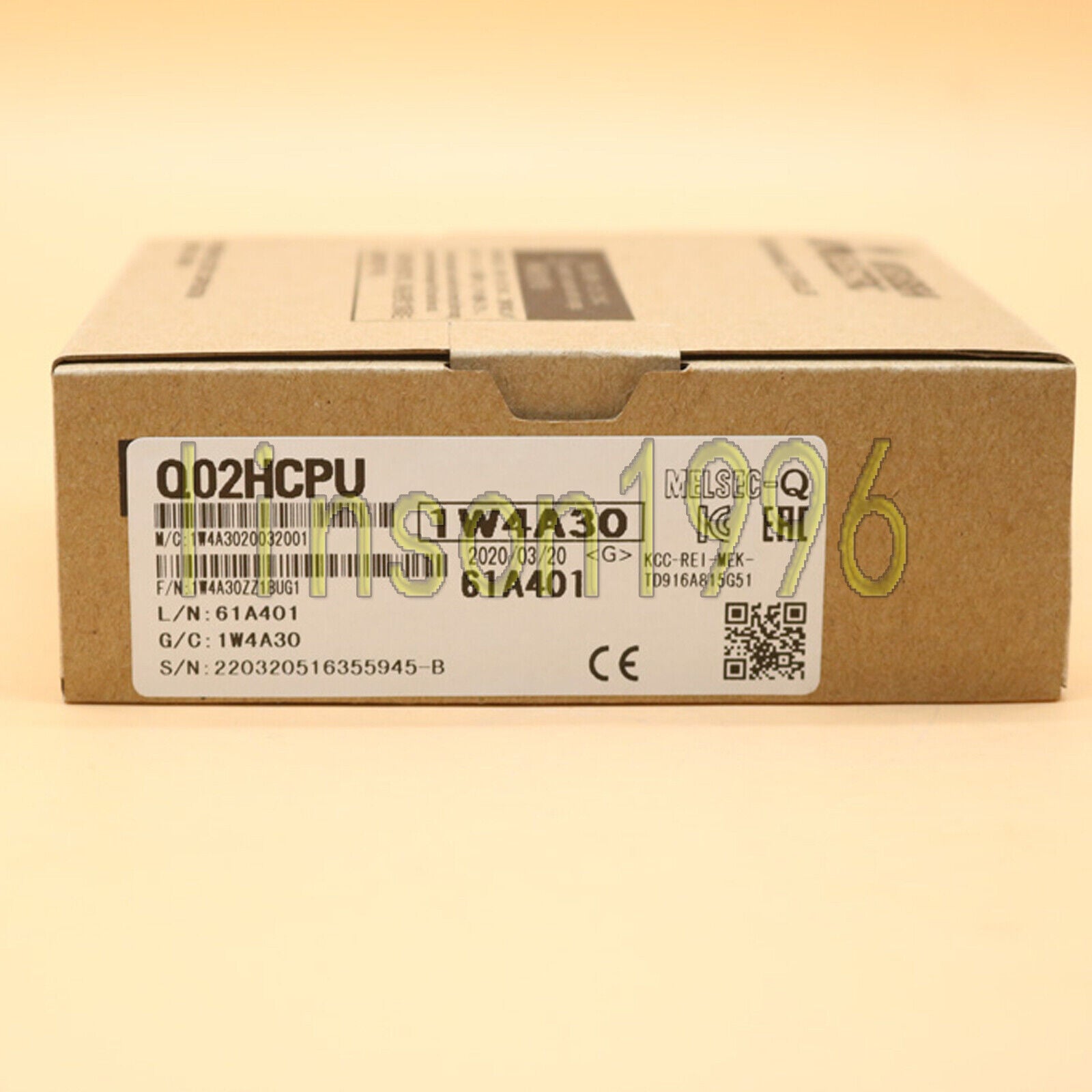 Mitsubishi INBOX Q02HCPU Melsec Q Complete Unit - MITSUBISHI