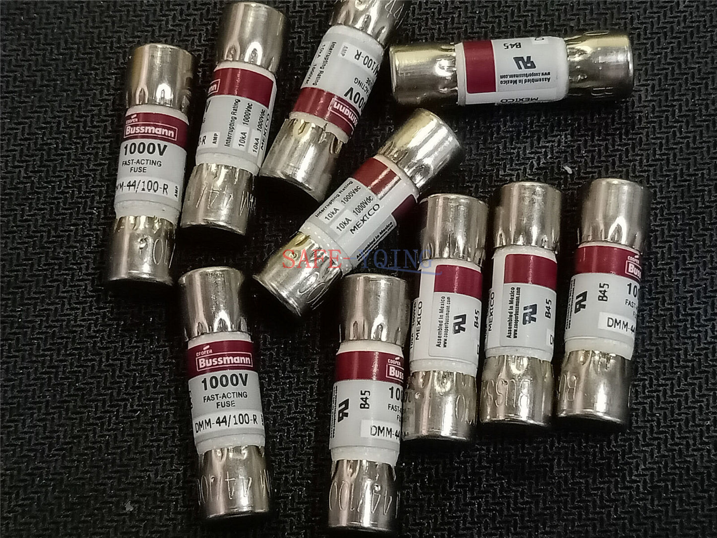 new 10PCS Bussmann DMM-B-44/100-R Fuse 440mA 1000V For Digital Multimeter - BUSTMANN