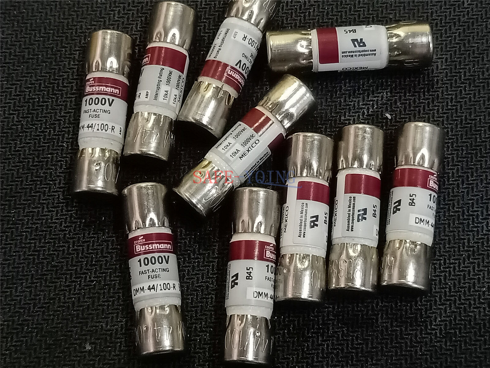 new 10PCS Bussmann DMM-B-44/100-R Fuse 440mA 1000V For Digital Multimeter - BUSTMANN