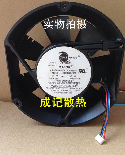 1pcs JQD48K6E2X DC48V 0.54A 4-wire cooling...
