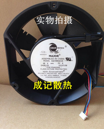 1pcs JQD48K6E2X DC48V 0.54A 4-wire cooling...