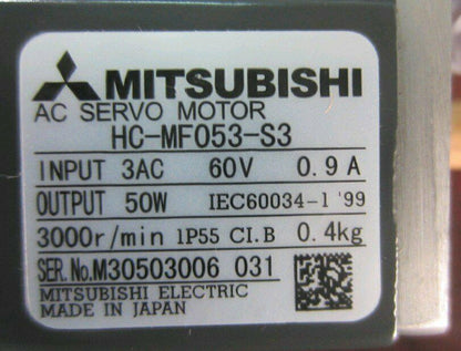 New Mitsubishi servo motor HC-MF053-S3 - MITSUBISHI